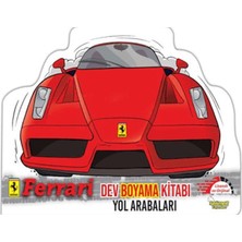 Selimer Yayınları Ferrari Dev Boyama Yol Arabaları
