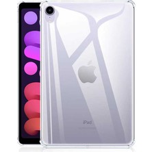 iPad Mini 2021 (6.nesil) Kılıf Tam Uyumlu Kamera Korumalı Airbag Darbe Önleyici Silikon Cherena