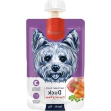 Frefly Store Taze Ördekli ve Havuçlu Köpek Et Ezmesi 90 gr