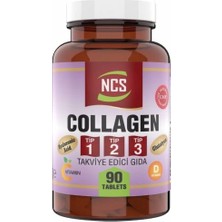 Ncs Hidrolize Collagen Type 1-2-3 Hyaluronic Acid Vitamin C Glutatyon 90 Tablet