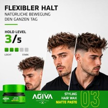Frefly Store Yeşil Renkli Wax, 155 ml Mat Bitişli Saç Şekillendirici Ürün