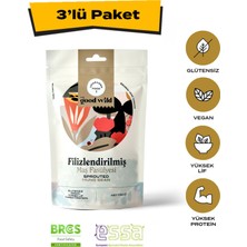 The Good Wild Filizlendirilmiş Maş Fasulyesi | Glutensiz Kuru Bakliyat | Vegan | Glutensiz Ürünler | 3X175 gr