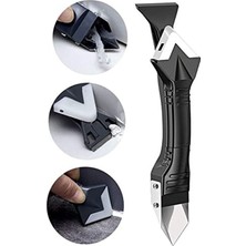 Frefly Store Silikon Derz Sıyırıcı ve Kazıyıcı Aparat, 3'ü 1 Arada Çok Fonksiyonlu Tasarım