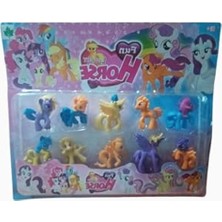 Frefly Store 10'lu Unicorn Temalı Arkadaş Figürleri, Eğlenceli Oyun Alternatifi