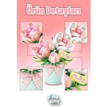 Frefly Store Çiçek Buketi Oyuncak Yapım Seti - 230 Parça, Eğlenceli ve Yaratıcı