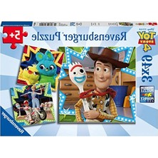 Frefly Store 3X49 Parça Yapboz Seti - Toy Story 4 Temalı Eğlenceli Oyun