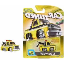 Frefly Store Sarı Çekici Araba, 1987 Chevy C10 Diecast, Metal Gövde, Çok Renkli Koleksiyon Parçası