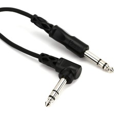 Frefly Store 1/4 Inç Trs (M) - 1/4 Inç 90 Açılı Trs (M) Balanslı Kablo 90 cm (CSS-103R)