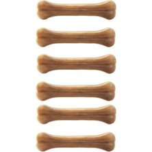 Frefly Store Doğal 12 cm Köpek Çiğneme Kemiği, 6 Adet