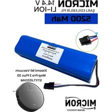 Frefly Store Akıllı Robot Süpürge Bataryası, 5200MAH Pil Kapasitesine Sahip