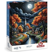 Frefly Store Hazan Gecesi Temalı 1000 Parça Puzzle