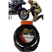Frefly Store Şifreli Motor ve Bisiklet Kilidi, Dayanıklı Malzeme ile Tam Koruma Sağlar