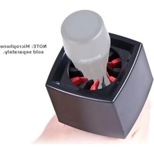 Frefly Store Siyah Kare Mic Flag, Yüksek Görünürlük Için Özel Tasarım