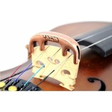 Frefly Store Kırmızı Renkli Metal Keman Susturucu ile Sesinizi Yumuşatın