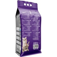 Frefly Store Lavanta Kokulu Topaklanan Tozsuz Kedi Kumu, 10 Lt