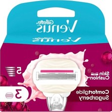 Frefly Store 3'lü Yedek Bıçak, Kadın Tıraş Için Şekerli Kokulu Seçenek