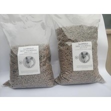 Frefly Store Kemirgen Pelet Yemi, 2 Kg, Hamster ve Tavşan Için Uygun
