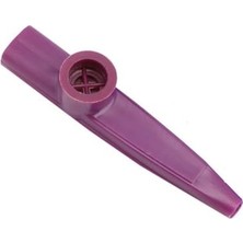 Frefly Store Mor Renk Plastik Kazoo, Eğlenceli Müzik Aracı