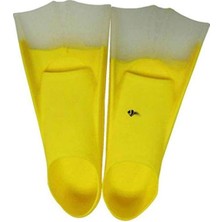 Frefly Store Sarı Silikon Havuz Ayak Paleti - Numara 25-29