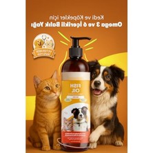 Frefly Store Zengin Omega 3 ve 6 Içerikli Balık Yağı, Kedi ve Köpekler Için