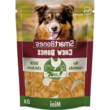 Frefly Store Küçük Boy Tavuklu Kemik, 128 Gr, 8'li Paket Ödül