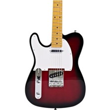 Frefly Store 2-Tone Sunburst Elektro Gitar, Şık Görünüm ve Güçlü Ses
