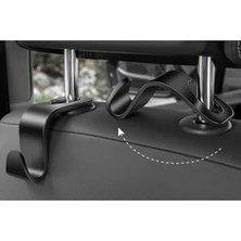 Frefly Store 2 Adet Çok Fonksiyonlu Bebek Arabası Araç Araba Koltuk Arkası Poşet Kıyafet Asacağı Tutacağı Askısı