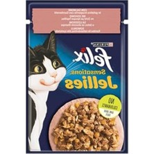 Frefly Store Somon ve Karidesli Kedi Yaş Mama, 85 gr Lezzetli Seçim