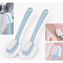 Frefly Store Kyrotech 2 Adet Çok Fonksiyonlu Ayakkabı Temizleme Fırçası, 5 Taraflı Ergonomik El Fırçası, Sert Dayanıklı Kıllı Spor Ayakkabı Süet Deri Taban Fırçası, Kaymaz Saplı Yıkanabilir Kompakt Tasarım
