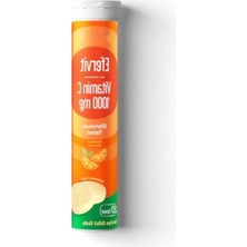 Frefly Store Lezzetli Efervit Vitamin C 1000 Mg - 20 Eff Tablet