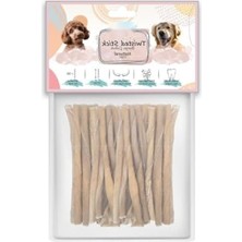 Frefly Store Doğal Burgu Çubuk 12 cm – 50'li