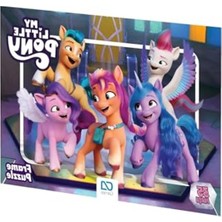 Frefly Store 35 Parça Çerçeveli Çocuk Puzzle - Mor Renkli Yeni Seri