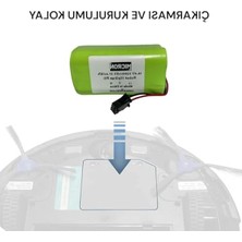 Frefly Store Robot Süpürgeler Için Yüksek Kapasiteli 14.4V Pil