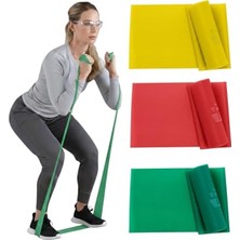 Frefly Store Lateks Içermeyen Egzersiz Bantları, Fizyoterapi ve Pilates Için