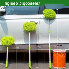 Frefly Store Mikrofiber Araba Yıkama Fırçası - Teleskopik Uzun Saplı