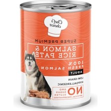 Frefly Store Ezme Köpek Maması, Somon Balıklı ve Pirinçli, 400 G x 12 Adet