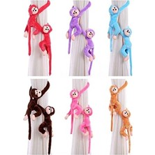 Frefly Store Sevimli Peluş Maymun Oyuncak - 70 Cm, Yapışabilir Eller