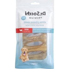 Frefly Store Dr. Premium Sığır Etli Doğal Sığır Derisi Press Kemik Tahılsız Köpek Ödülü 3" 20-25 gr 5'li