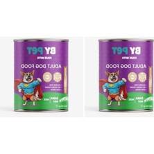 Frefly Store Dana Etli Yetişkin Yaş Köpek Maması 400 gr Konserve 2'li Paket