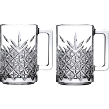Frefly Store Paşabahçe Timeless Fincan/kupa 310 cc T Damla Logo (K) 2'li Kutudadır
