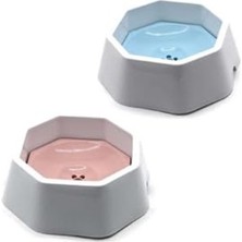 Frefly Store Pembe 23X8 cm Yüzen Kase, Kedi ve Köpekler Için Su Sebili