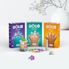 Frefly Store Hava ile Kuruyan Kil Seti, Çiçek Yüzükler Için Etkileşimli Oyun