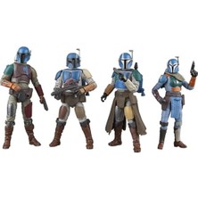Frefly Store 4'lü Aksiyon Figür Seti - Mandalorian Temalı