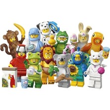 Frefly Store Koleksiyonluk Hayvan Minifigür Seti - 5 Yaş ve Üzeri, 12 Farklı Karakter