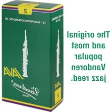 Frefly Store Java Reeds Soprano Sax Reçineleri, 10 Adet 2 Numaralı Güç