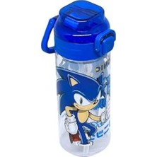 Frefly Store 500ML Yumuşak Silikon Su Matarası, Pipetli ve Kilitlenebilir