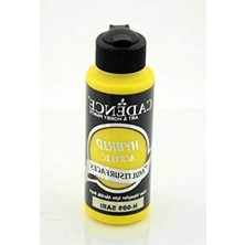 Frefly Store 120ML Sarı Akrilik Boya, Yüksek Kalite Sanat Malzemesi