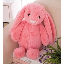 Frefly Store Peluş Tavşan - Pembe Renkli Uzun Kulak Bunny, 65 cm
