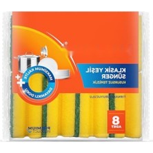 Frefly Store Tırnak Koruyuculu Bulaşık Süngeri - 8'li Paket