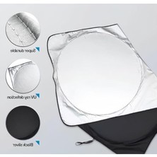 Frefly Store 150X70 cm Boyutunda Katlanabilir Araç Ön Cam Güneşliği
